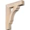 Ekena Millwork Olympic Block Smooth Bracket, Douglas Fir, 3 1/2"W x 18"D x 22"H BKT04X18X22OLY05SDF - alternate 1